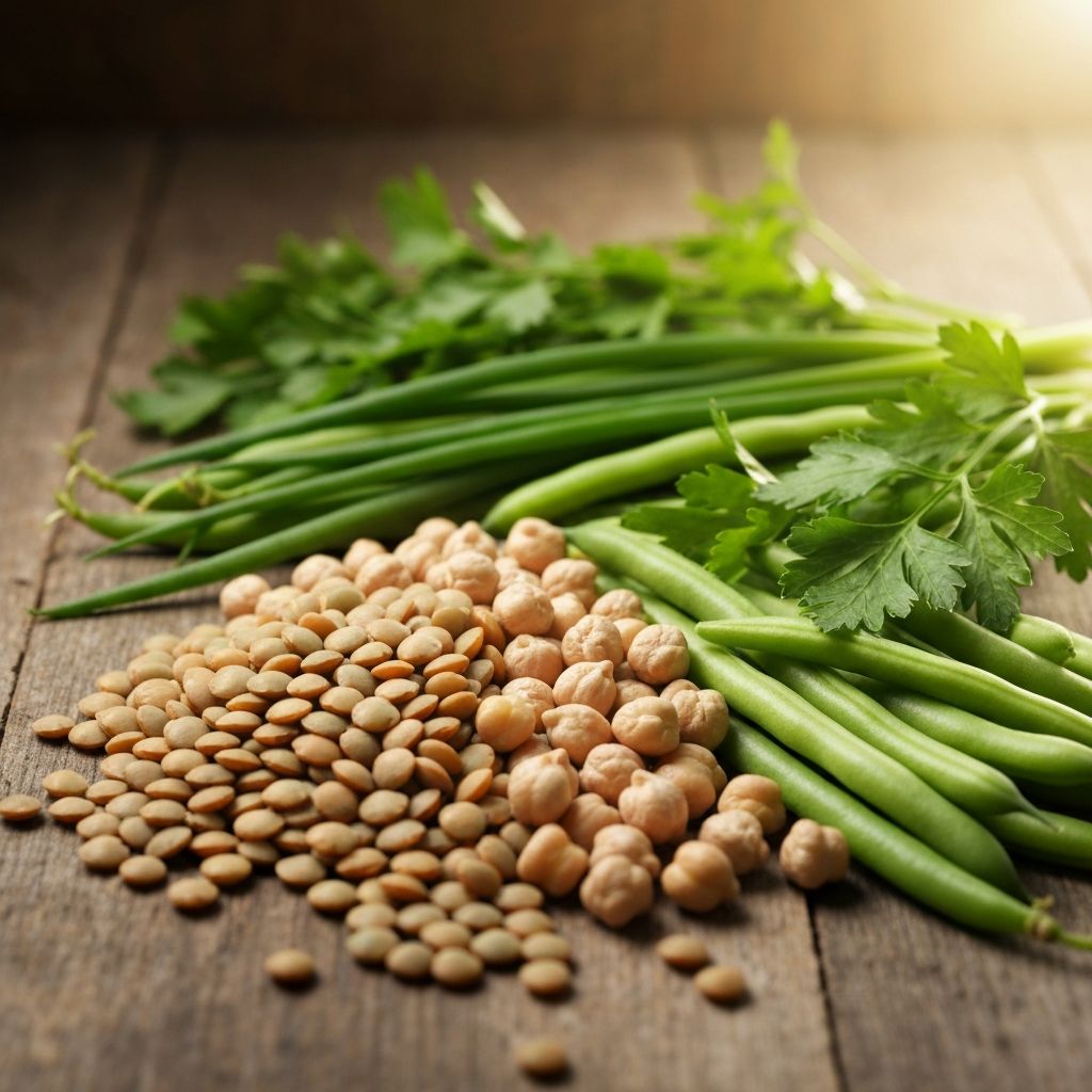 Iron from plant sources